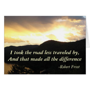 Carte Robert Frost
