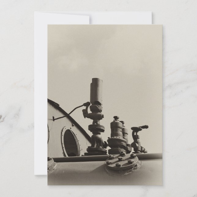 Carte Robinet à corne de Locomotive (Devant)