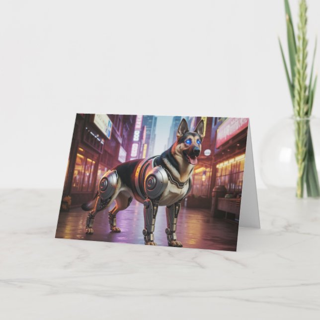 Carte Robot berger allemande (Devant)