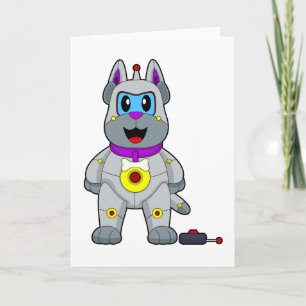Carte Robot Chien
