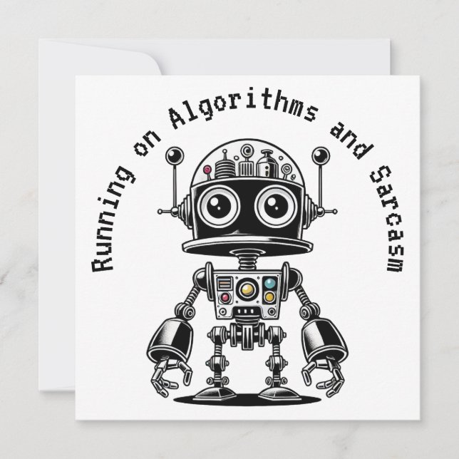 Carte Robot de tête de dôme - Exécution sur algorithmes  (Devant)