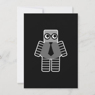 Carte Robot Geek intelligent
