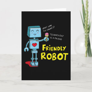 Carte Robot mignon