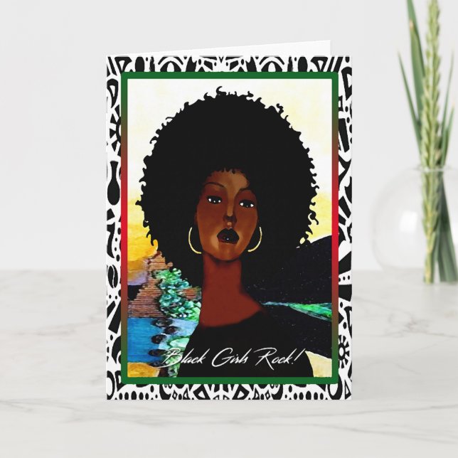 Carte Roche noire de filles ! (Devant)
