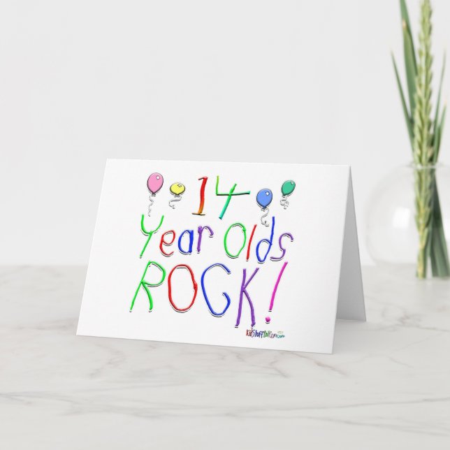 Carte Rocher à 14 ans ! (Devant)