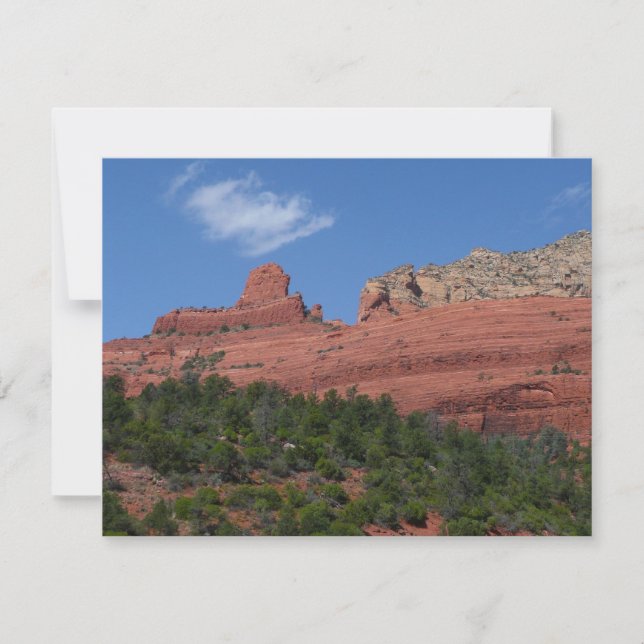 Carte Rock bateau à vapeur à Sedona Arizona Photographie (Devant)