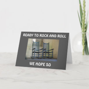 CARTE ROCK ET ROLL SUR VOTRE ANNIVERSAIRE "CARTE GROUPE"