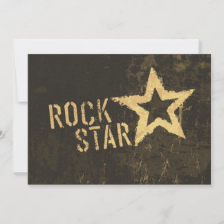 CARTE ROCK STAR