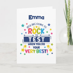 Carte Rock your test - STATS