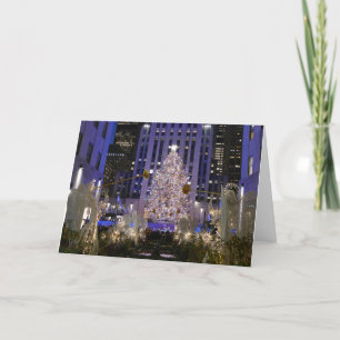 Carte Rockefeller Center's Angels & Christmas Tree -
