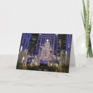 Carte Rockefeller Center's Angels & Christmas Tree, New 