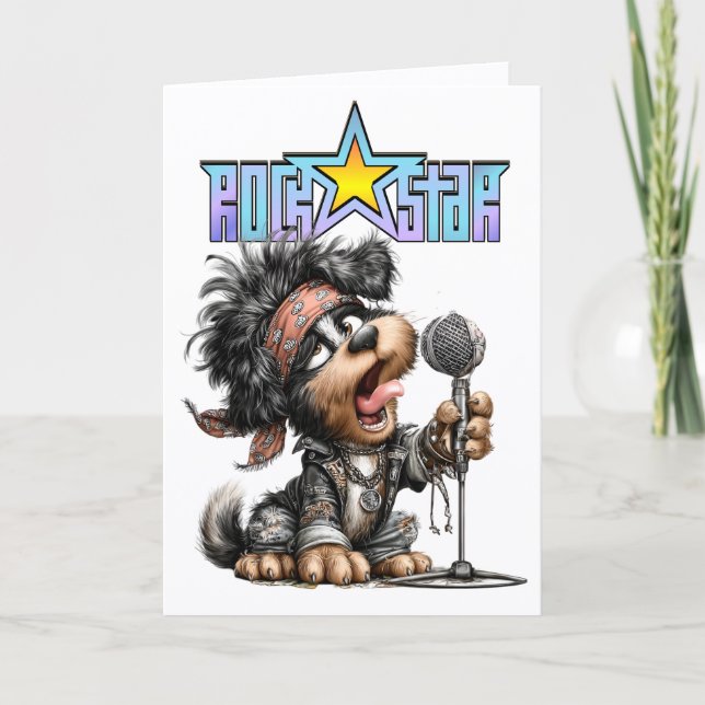 Carte ROCKSTAR Card (Devant)