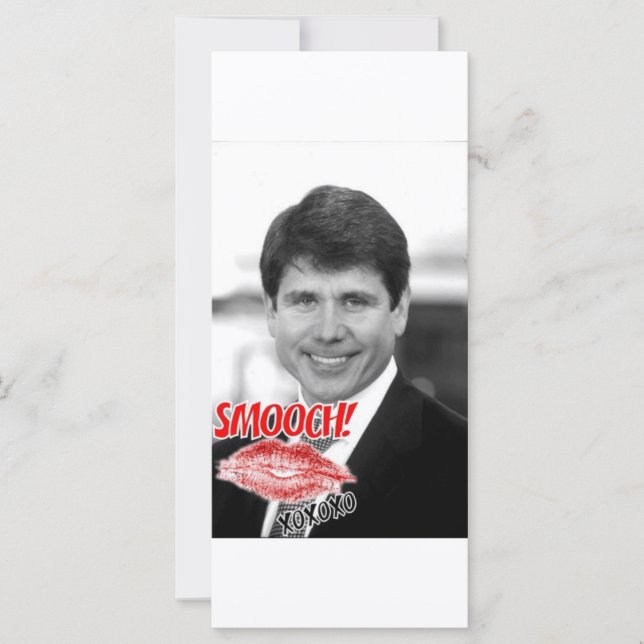 Carte Rod Blagojevich Valentine (Devant)