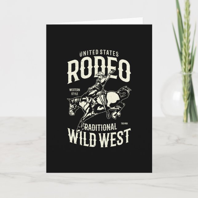 Carte Rodéo (Devant)