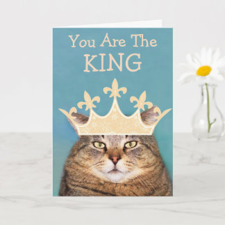 Carte Roi De Mon Coeur Anniversaire