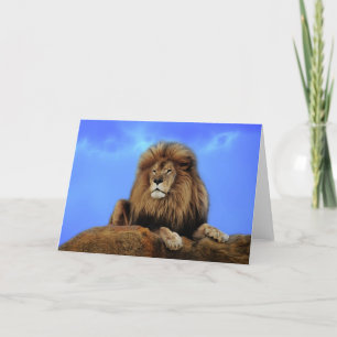 Carte Roi Lion en Afrique