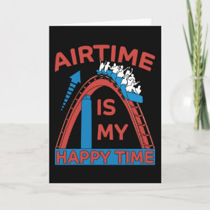 Carte Roller Coaster Funny Amusement Park Poison