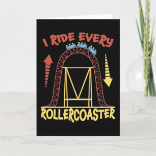 Carte Roller Coaster Park Amusement Park Poison
