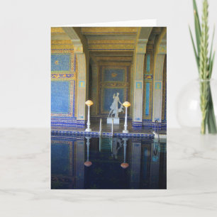 Carte Roman Pool at Hearst Castle, Californie