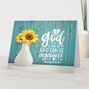 Carte Romans 8:31 If God for us who can be against us