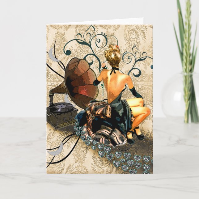 Carte romantique (Devant)