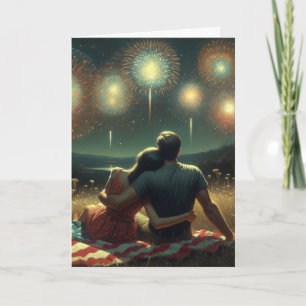 Carte Romantique 4 juillet