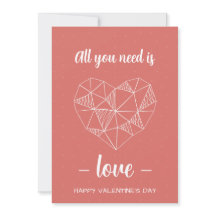 Carte Romantique Personnalisée Saint-Valentin