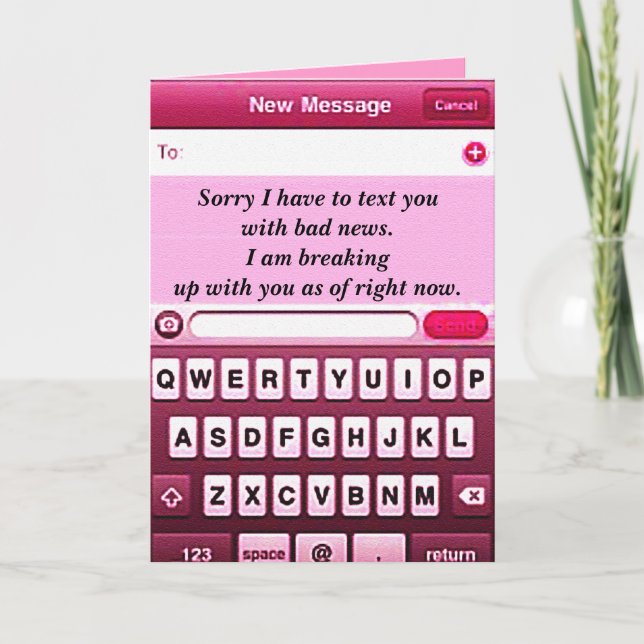 Carte Rompre le texte_ (Devant)