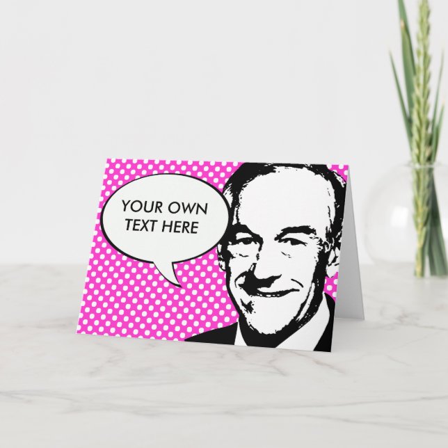 Carte Ron Paul (Devant)