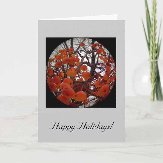 Carte ronde 1 d'hiver d'Abigaïl (Devant)