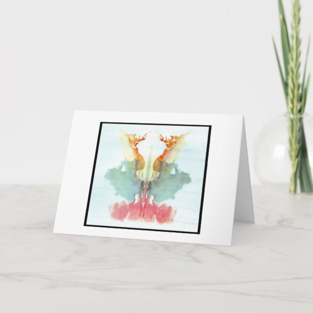 Carte Rorschach Inkblot 9.0 (Devant)
