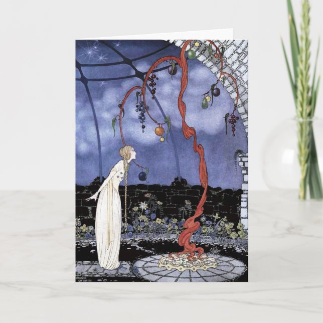 Carte Rosalie et l'Arbre de la Beauté Fairy Tale Card (Devant)