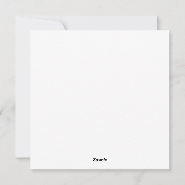 Carte rose amusante (Dos)