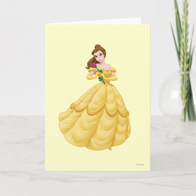 Carte Rose Belle Holding (Devant)