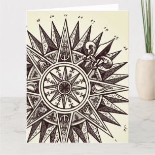 Carte Rose Compass