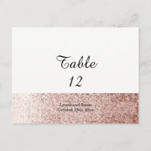 Carte rose d'allocation des places de Tableau de