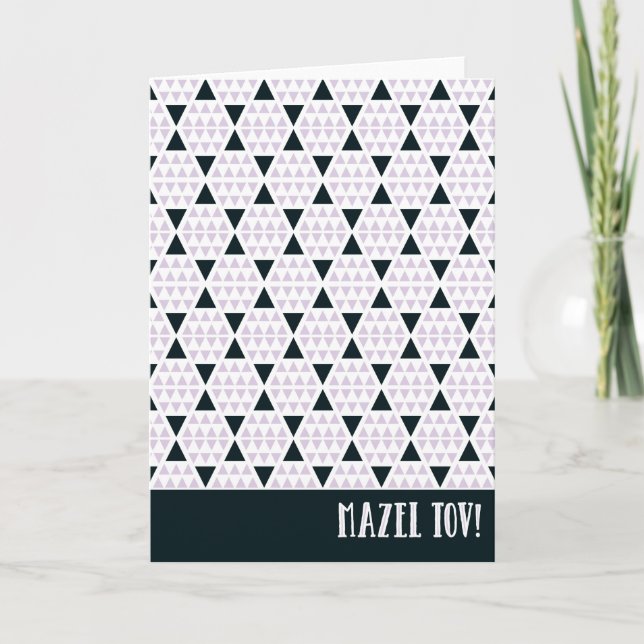 Carte Rose d'Aztèque de Mazel Tov (Devant)