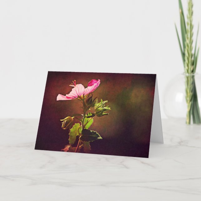 Carte Rose de roche Bible Verse Card Isaiah 60 (Devant)