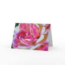 Rose et rose blanche Aquarelle Style Art
