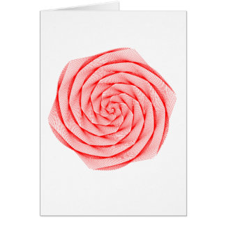 Carte Rose Red Math