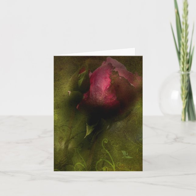 Carte Rose rouge (Devant)