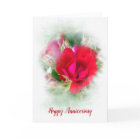 Rose rouge anniversaire