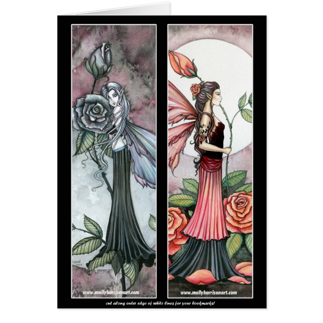 Carte rose Signet Fairy par Molly Harrison (Devant)