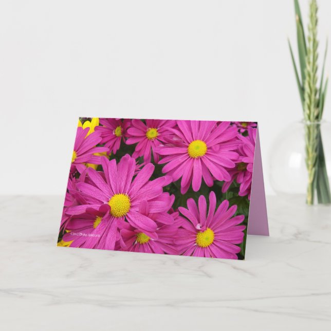 Carte Rose vif rose (Devant)