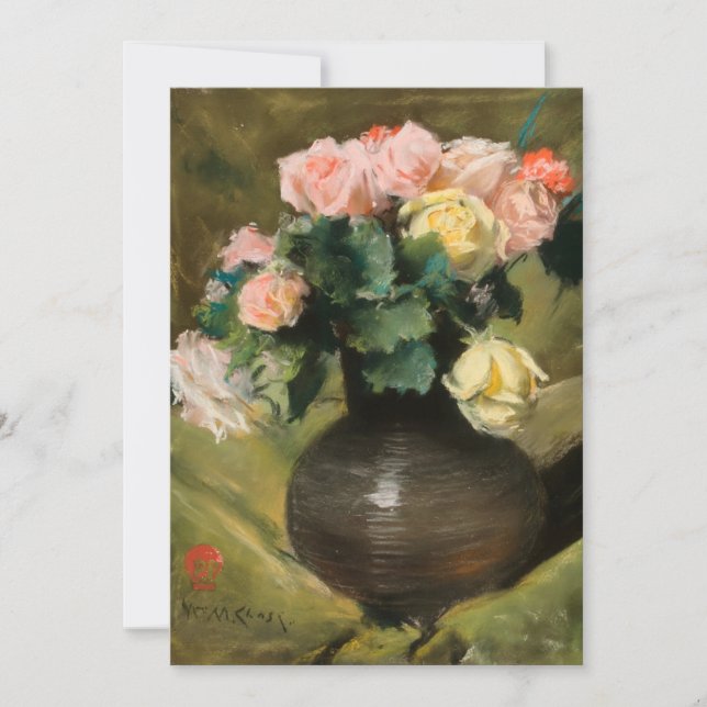 Carte Rose | William Merritt Chase (Devant)