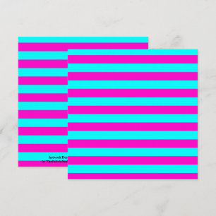 Carte Roses Chaudes Et Bleu Cyan Gris Turquoise
