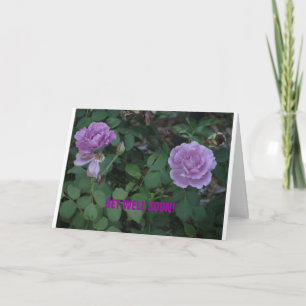 Carte Roses de Lavendar/Bien se tirer