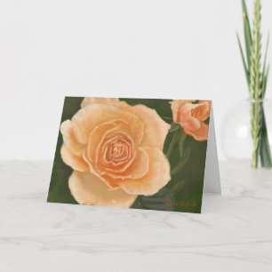 Carte Roses Encouragement Écriture de la paix JW