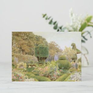 Carte Roses et Œillets d'Elgood, Jardin Anglais Vintage