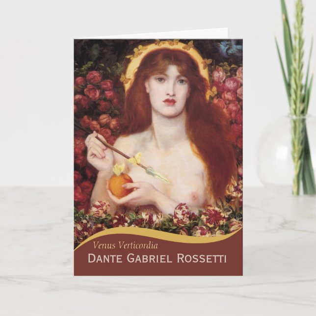 Carte Rossetti Venus Verticordia CC0704 (Devant)